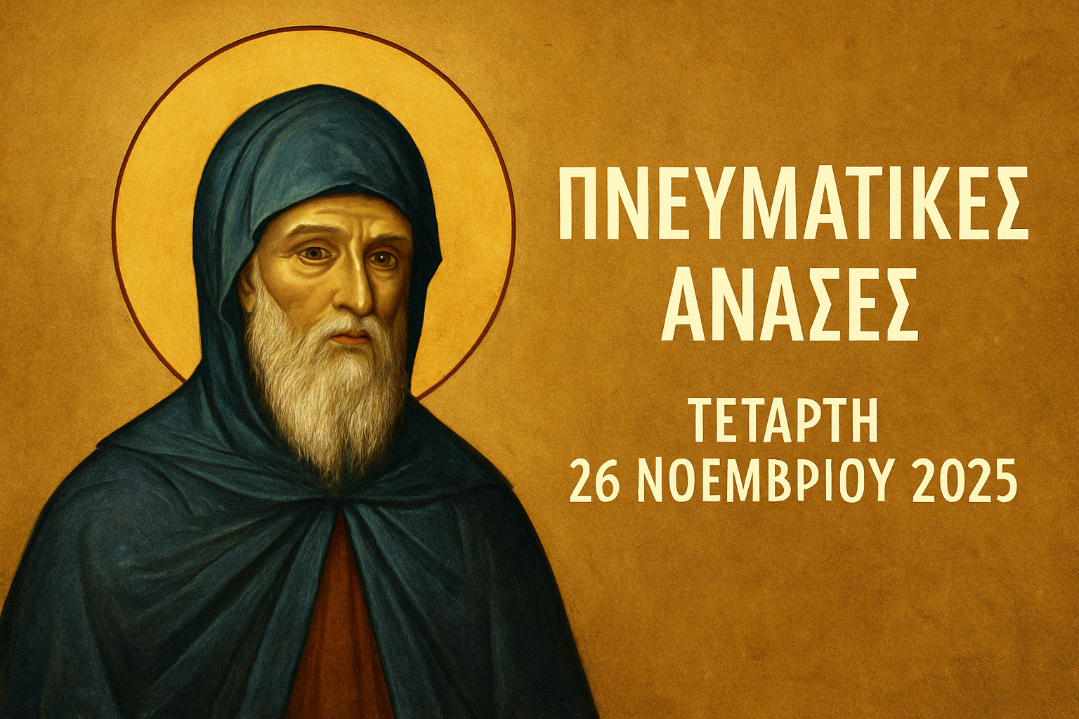 «Η ελπίδα που δεν ντροπιάζει – Πνευματική Ανάσα Τετάρτης»
