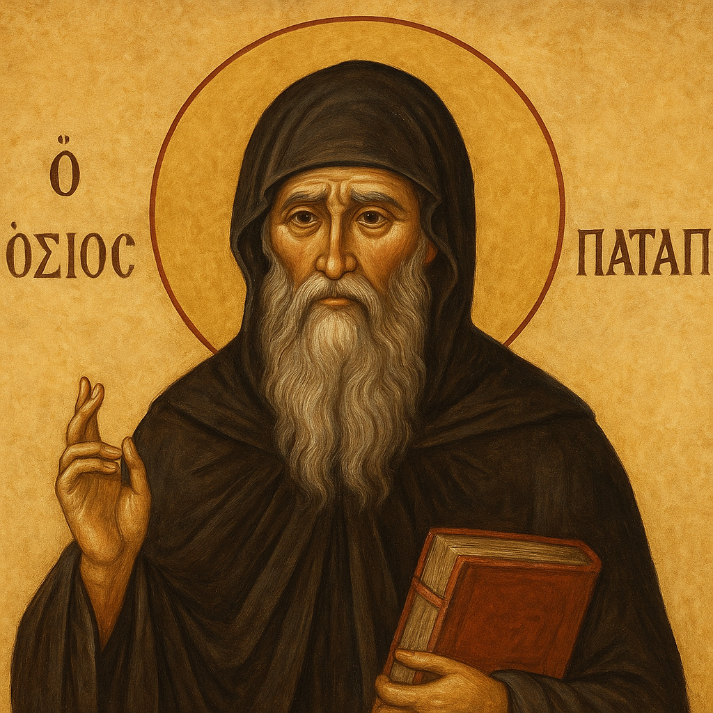 «Ο Όσιος Πατάπιος – Η κρυφή δροσιά της Χάριτος»