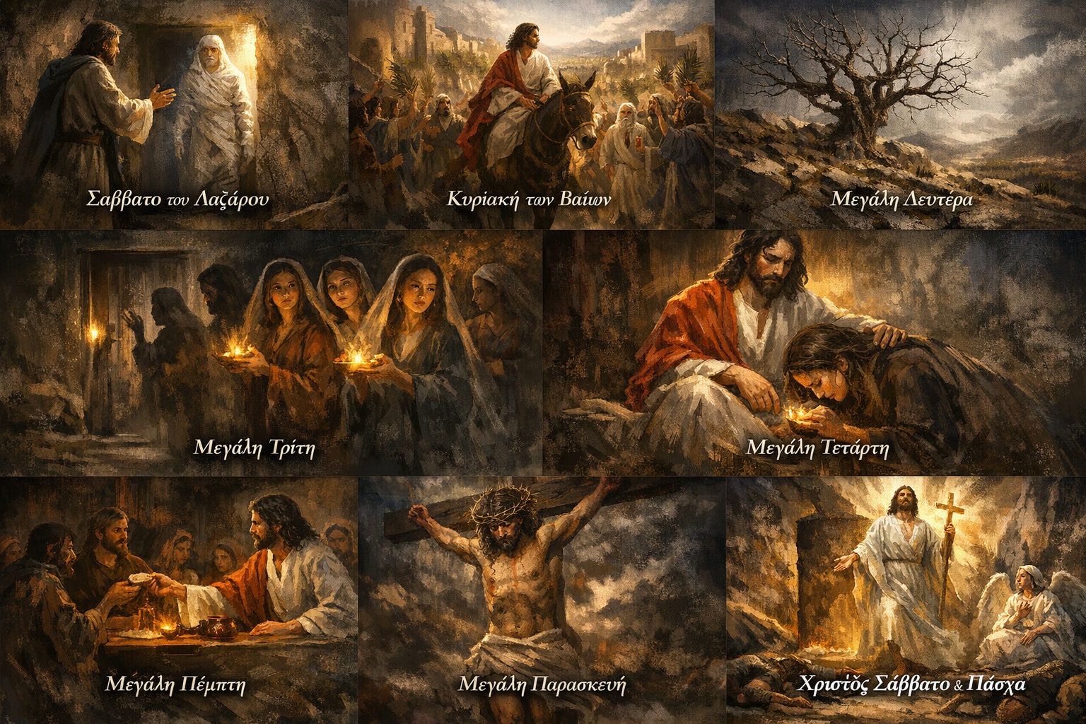 Η Μεγάλη Εβδομάδα μέρα-μέρα | Πνευματικές Ανάσες